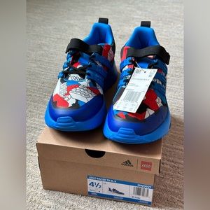 ADIDAS RACER TR X LEGO SHOES SIZE 4.5 KIDS NWT